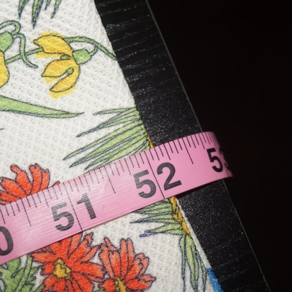 Vintage 70s Bleeker Street Floral Maxi Dress - Picture 9 of 10